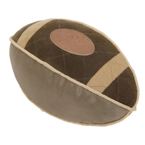 Nylon and mesh plush squeaking soccer toy
