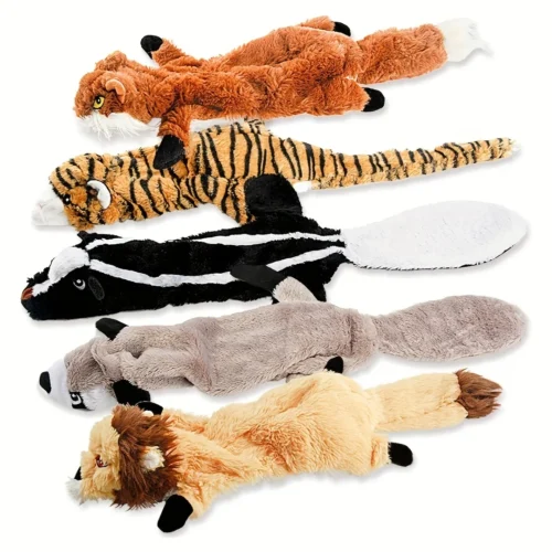 Squeaky Plush Dog Toy